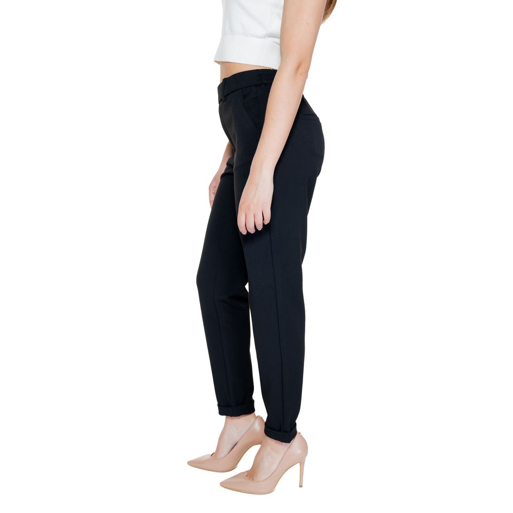 Vero Moda – Schwarze Polyesterhose