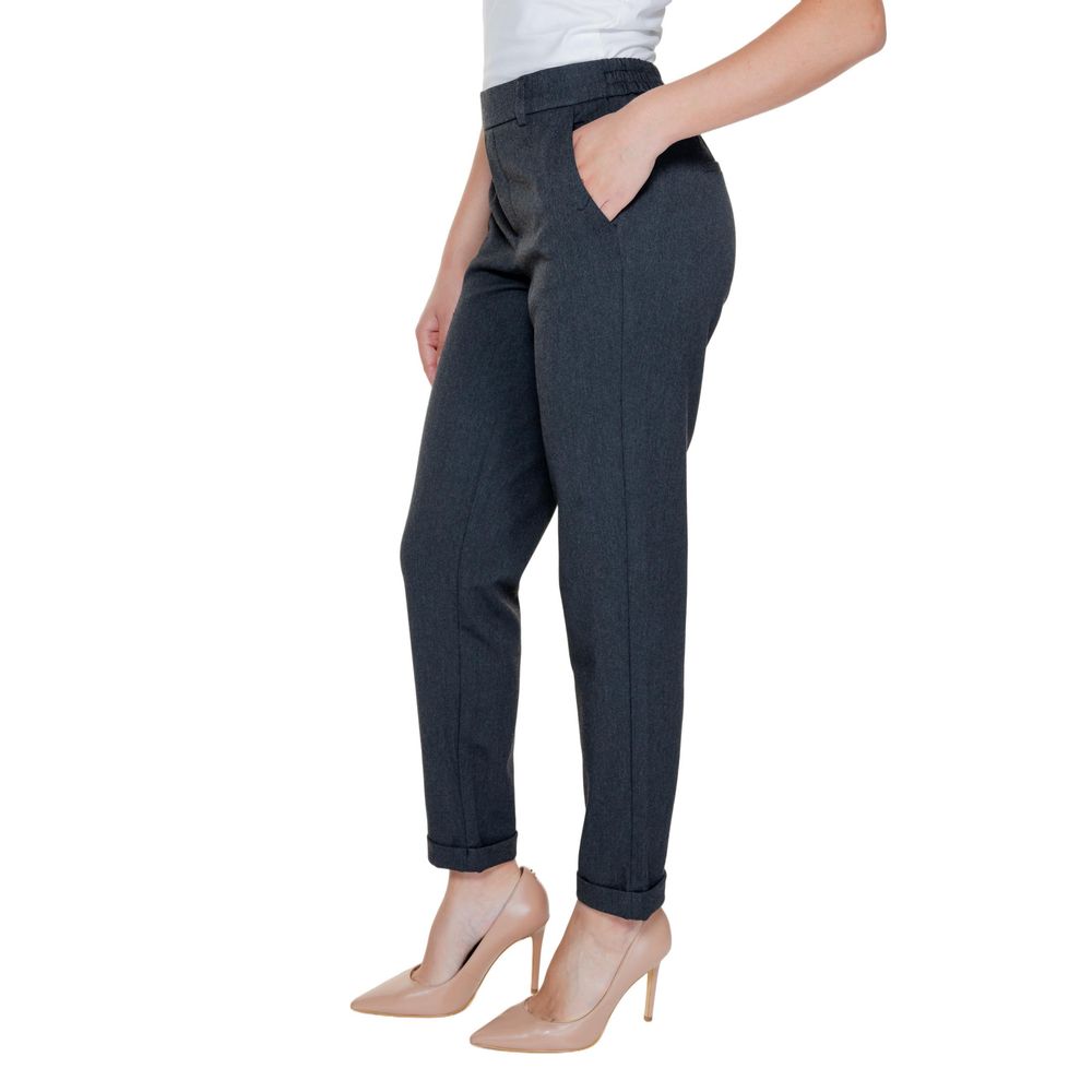 Vero Moda – Graue Polyesterhose