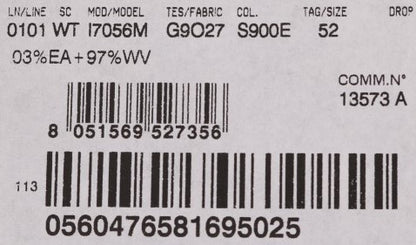 Dolce &amp; Gabbana Schwarze STAFF-Weste aus gestreifter Wolle