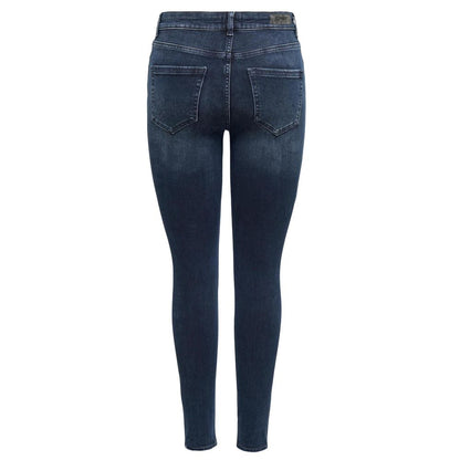 Only – Blaue Skinny-Jeans aus Baumwolle