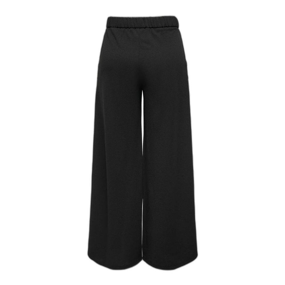 Jacqueline De Yong – Schwarze Hose aus recyceltem Polyester