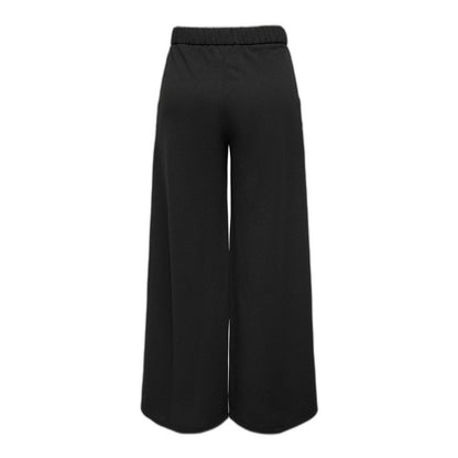 Jacqueline De Yong – Schwarze Hose aus recyceltem Polyester