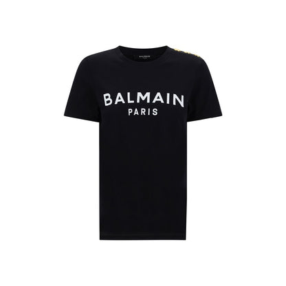 T-Shirt mit Balmain-Logo