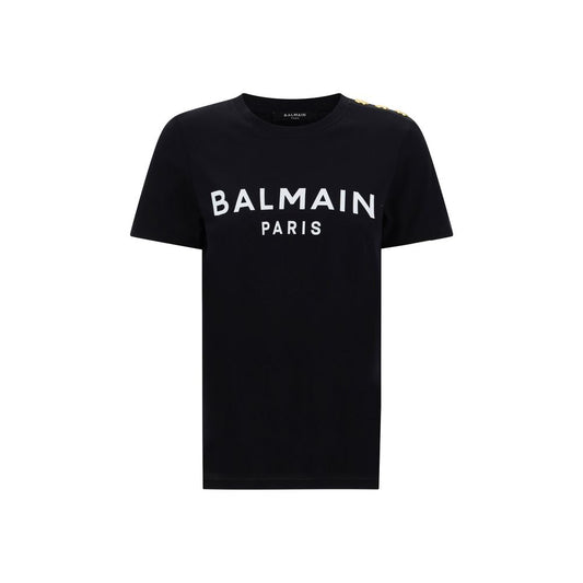 T-Shirt mit Balmain-Logo