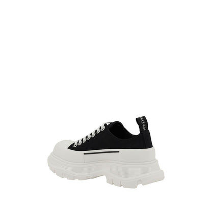 Alexander McQueen Schwarze Klobige Gummisneakers