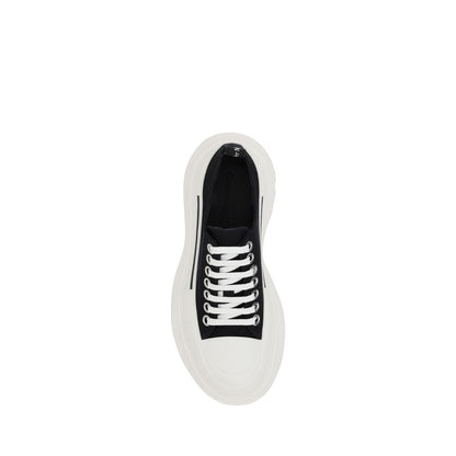 Alexander McQueen Schwarze Klobige Gummisneakers