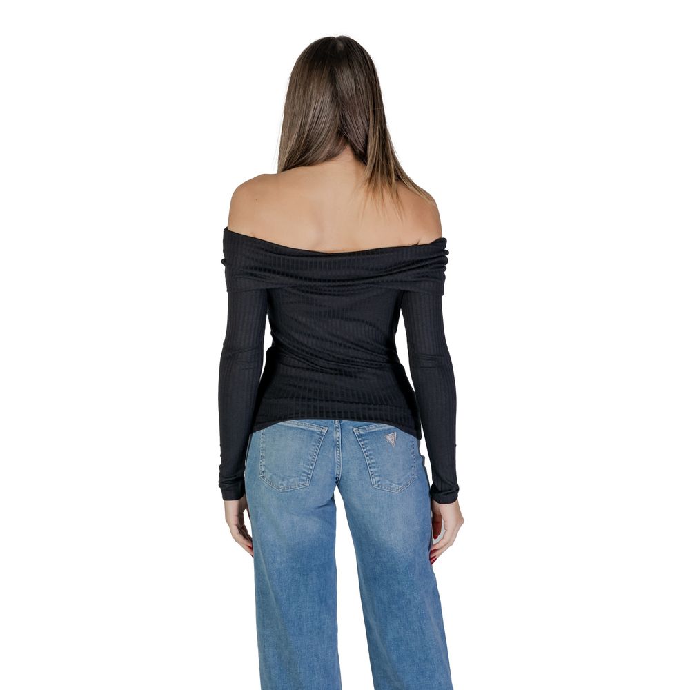 Jacqueline De Yong Schwarze Viskose-Sportbekleidung