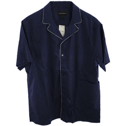 Blaues Baumwollhemd von Emporio Armani