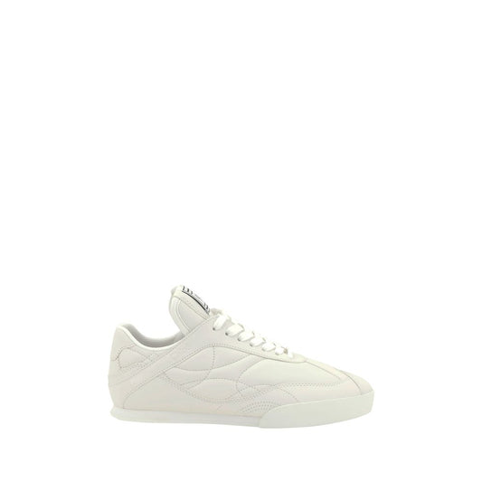 Chloé Sneaker aus weißem Kalbsleder, Modell Bos Taurus, niedriger Schaft.