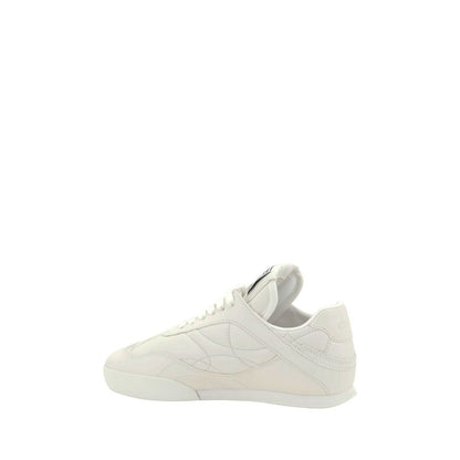 Chloé Sneaker aus weißem Kalbsleder, Modell Bos Taurus, niedriger Schaft.
