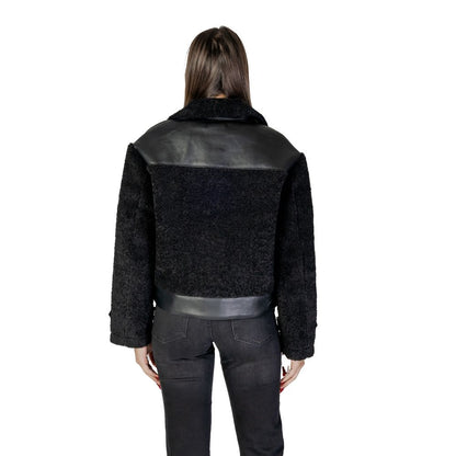 Morgan De Toi – Schwarzer Polyestermantel