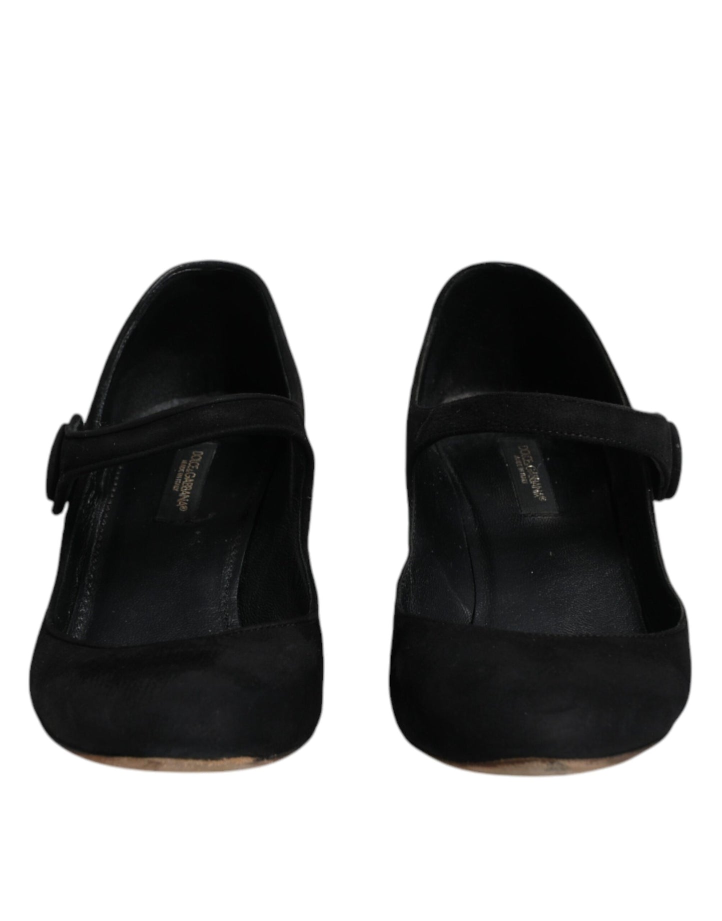 Dolce &amp; Gabbana Schwarze Wildleder KEIRA Heels Pumps Schuhe