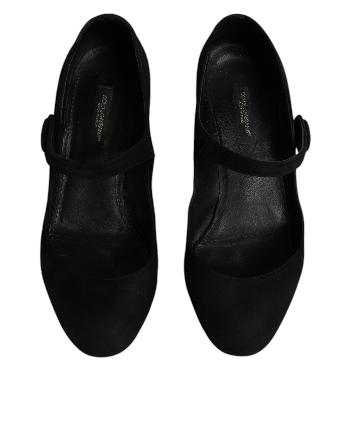 Dolce &amp; Gabbana Schwarze Wildleder KEIRA Heels Pumps Schuhe