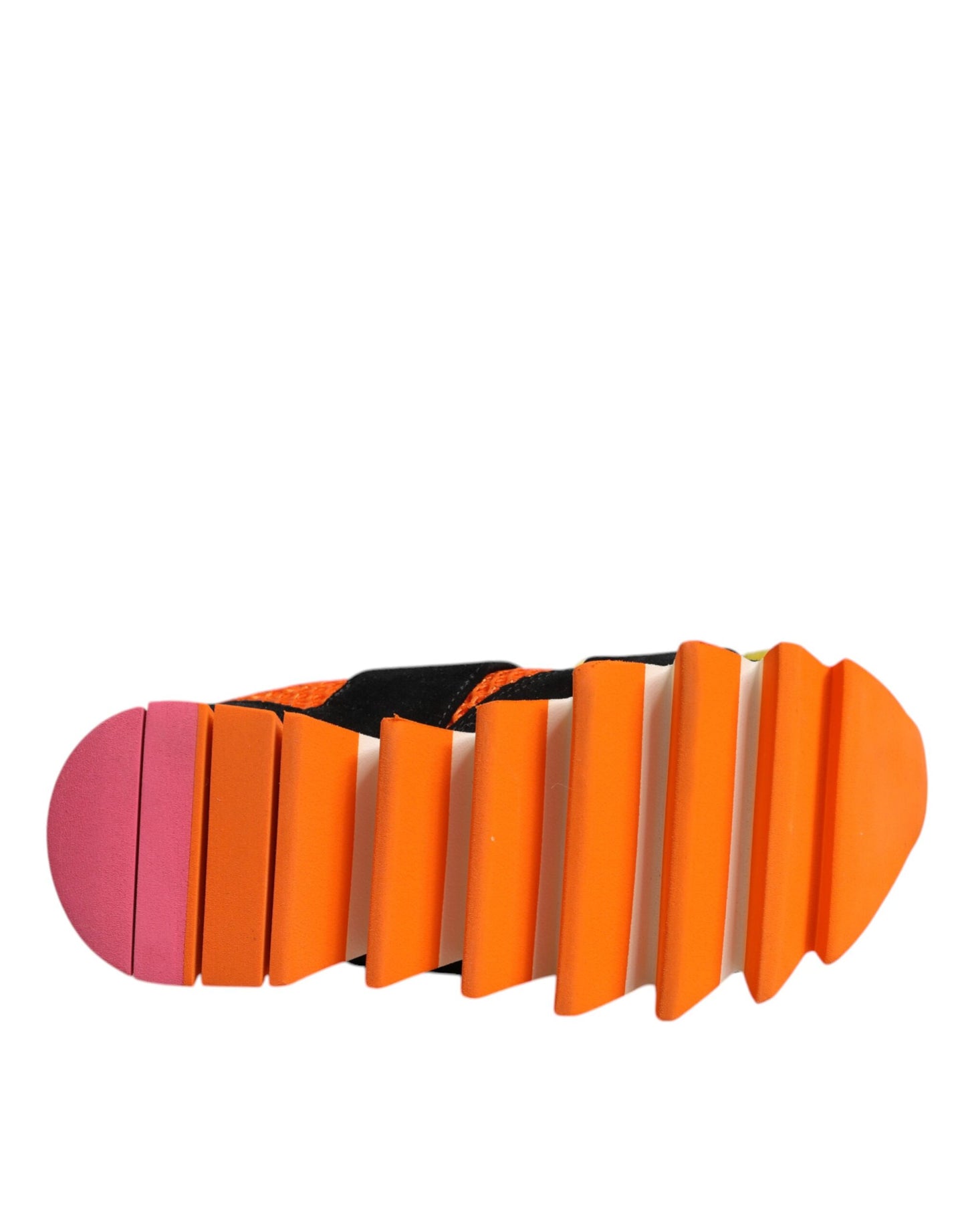 Dolce &amp; Gabbana – Mehrfarbige Sneakers mit Pelzverzierung