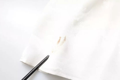 Dolce &amp; Gabbana – Weißes Hemdoberteil aus Seide mit Kragen und langen Ärmeln