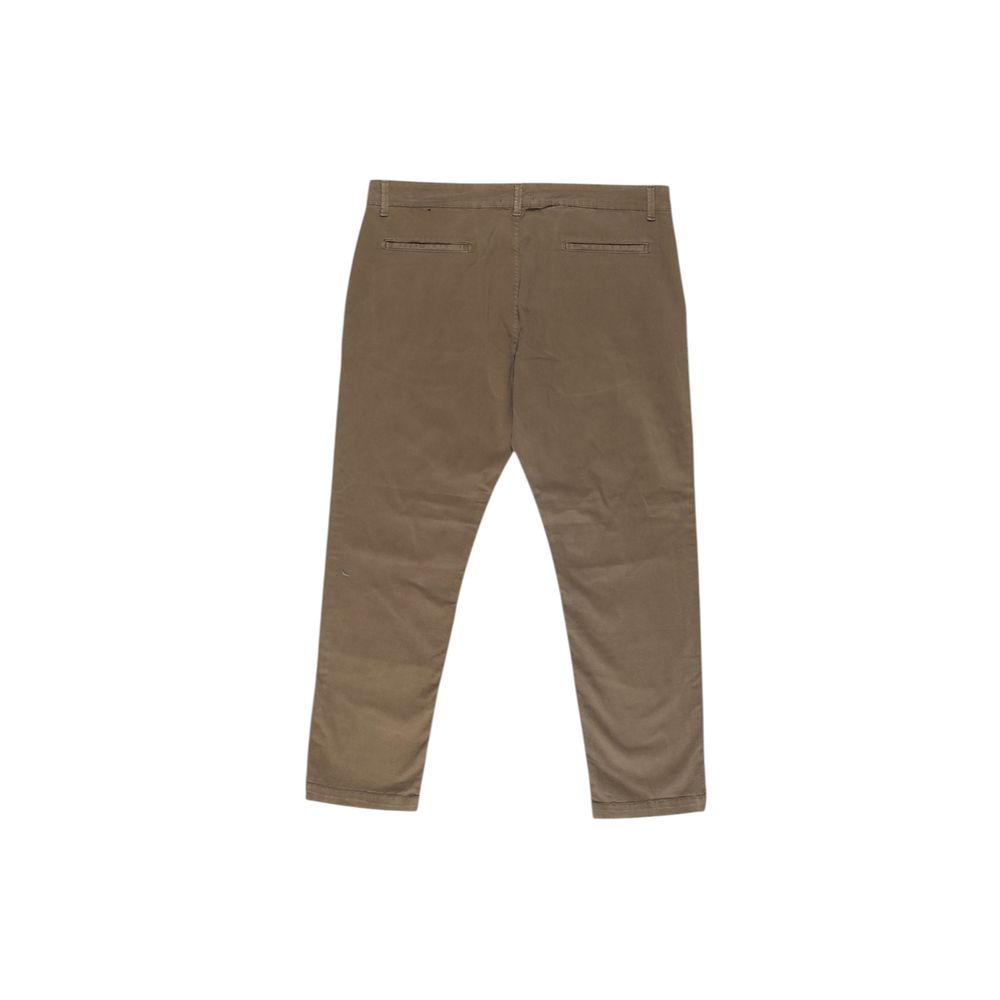 Lyle & Scott Beige Cotton Pant