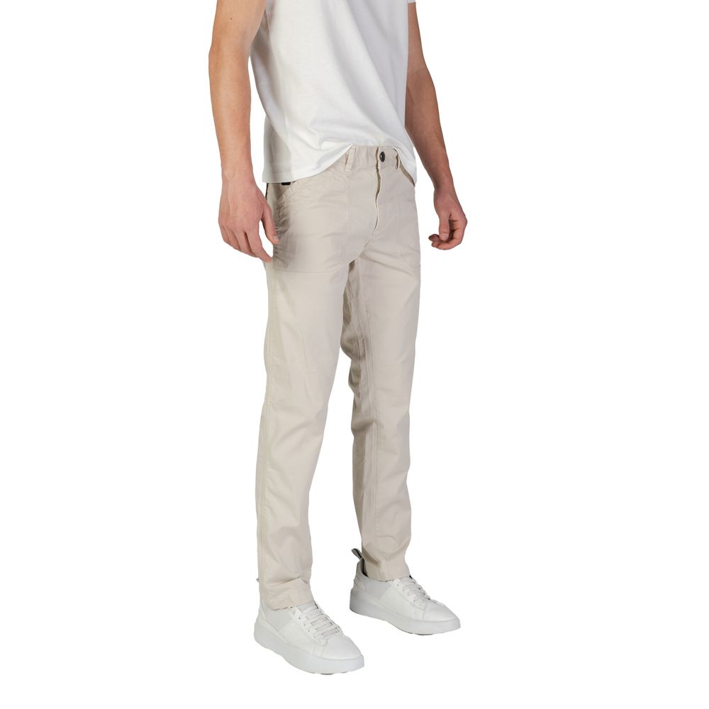 Beige Baumwollhose von Refrigiwear
