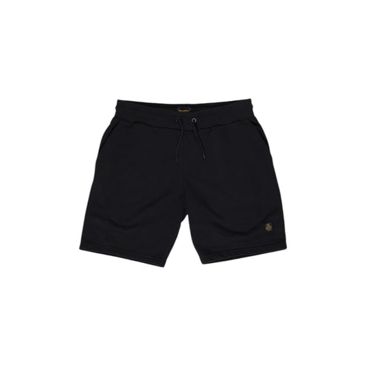 Refrigiwear Schwarze Baumwoll-Bermudashorts