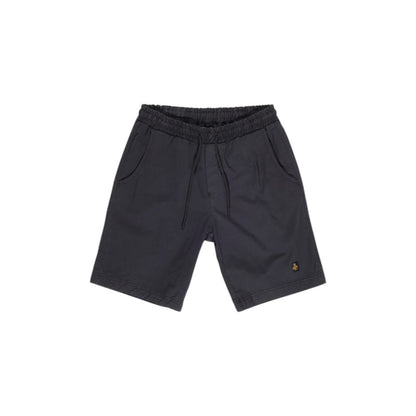 Refrigiwear Schwarze Baumwoll-Bermudashorts