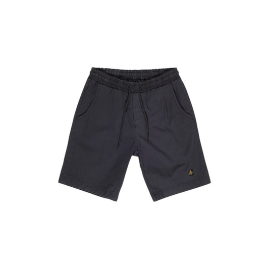 Refrigiwear Schwarze Baumwoll-Bermudashorts