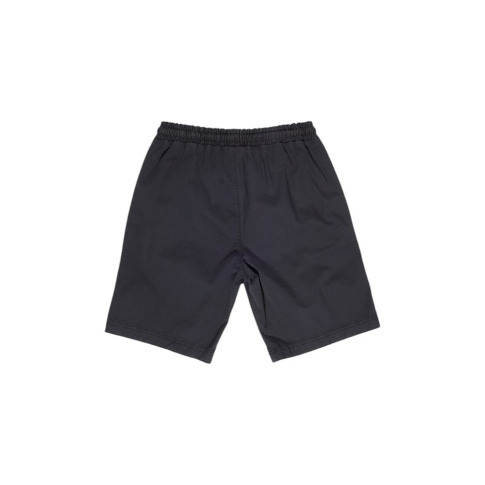 Refrigiwear Schwarze Baumwoll-Bermudashorts