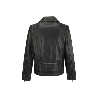Golden Goose Goldene Bikerjacke