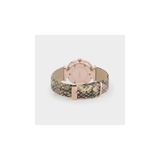 Cluse Beige Lederuhr