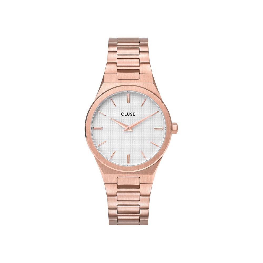 Cluse Armbanduhr aus Edelstahl mit Mehrfarben-Design