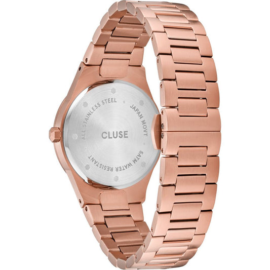 Cluse Armbanduhr aus Edelstahl mit Mehrfarben-Design