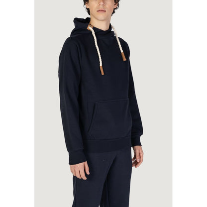 Hydra Clothing – Blauer Kapuzenpullover aus Baumwolle