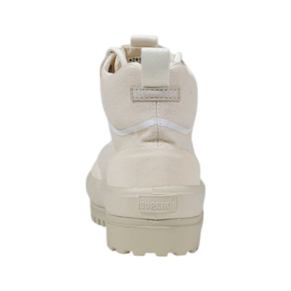 Beige Superga Stoff-Sneaker