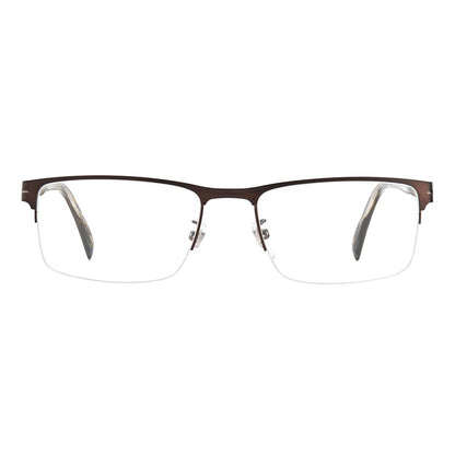 David Beckham Braune Metallbrille (Gestelle)