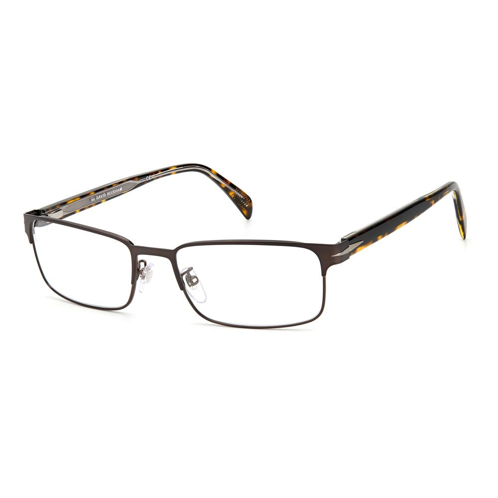 David Beckham Braune Metallbrille (Gestelle)