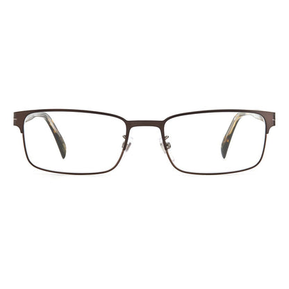 David Beckham Braune Metallbrille (Gestelle)