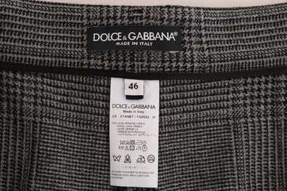 Graue Caprihose aus Wolle von Dolce &amp; Gabbana