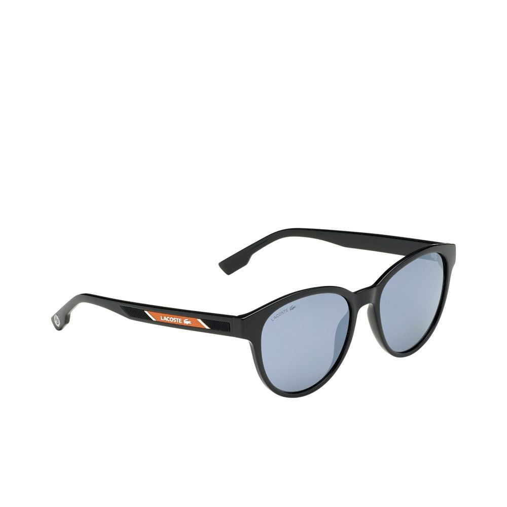 Lacoste – Schwarze Sonnenbrille mit Spritzguss