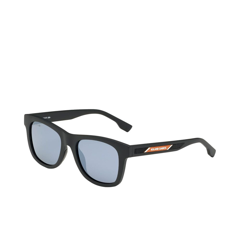 Lacoste – Schwarze Sonnenbrille mit Spritzguss