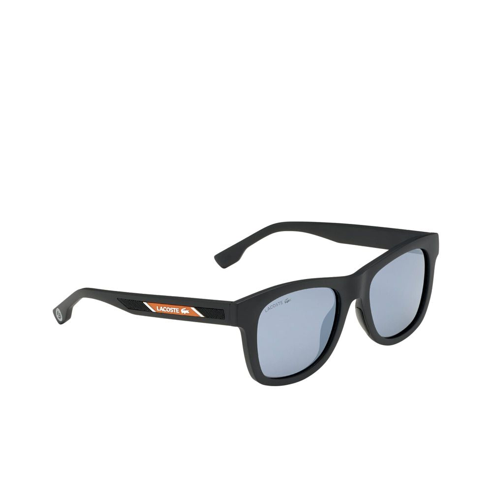 Lacoste – Schwarze Sonnenbrille mit Spritzguss