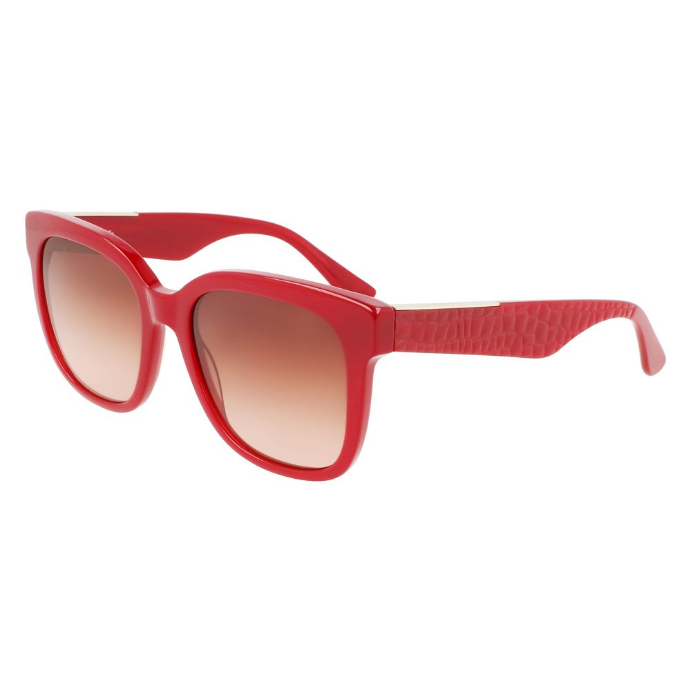 Lacoste – Rote Acetat-Sonnenbrille