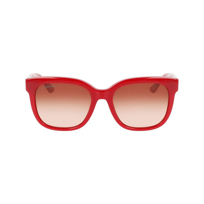 Lacoste – Rote Acetat-Sonnenbrille