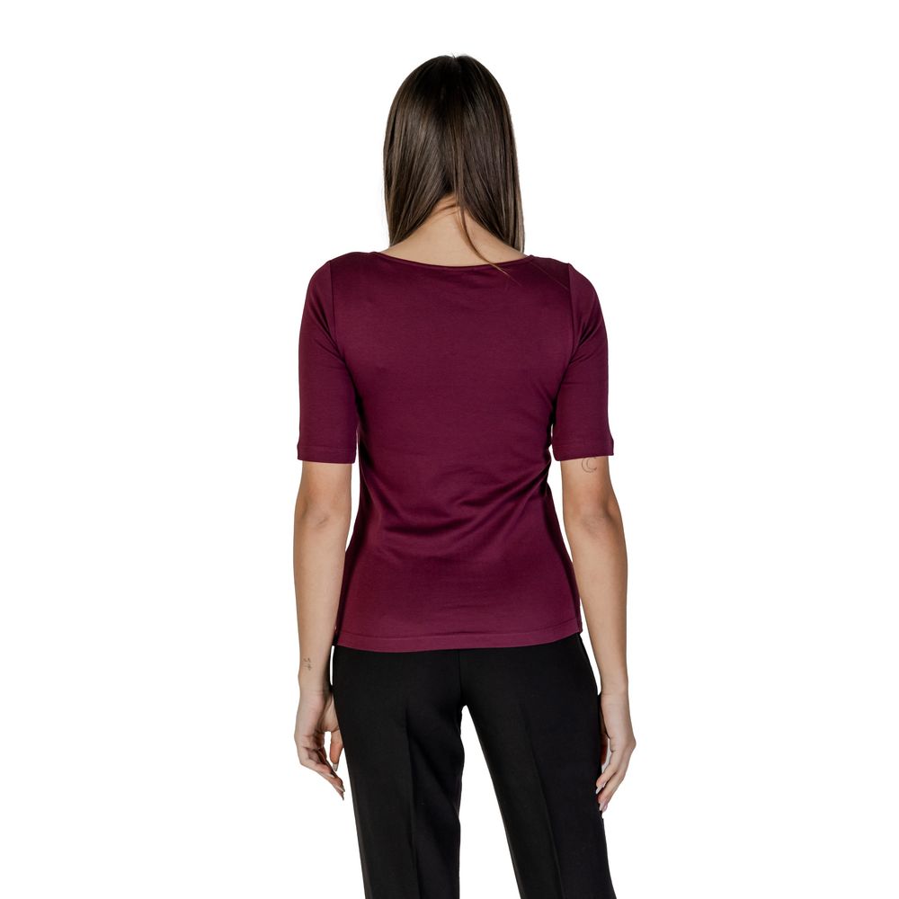 Street One Lila Baumwoll-T-Shirt