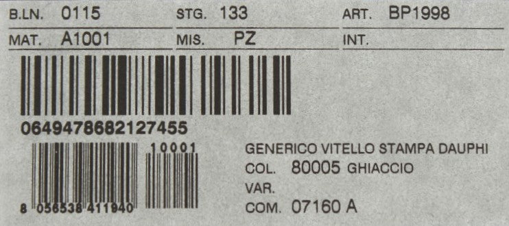 Dolce &amp; Gabbana Weißes Dauphine-Lederetui