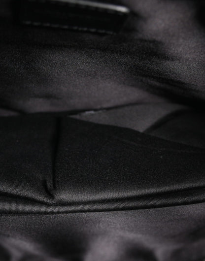 Dolce &amp; Gabbana Clutch mit Panda-Muster, Schwarz/Weiß