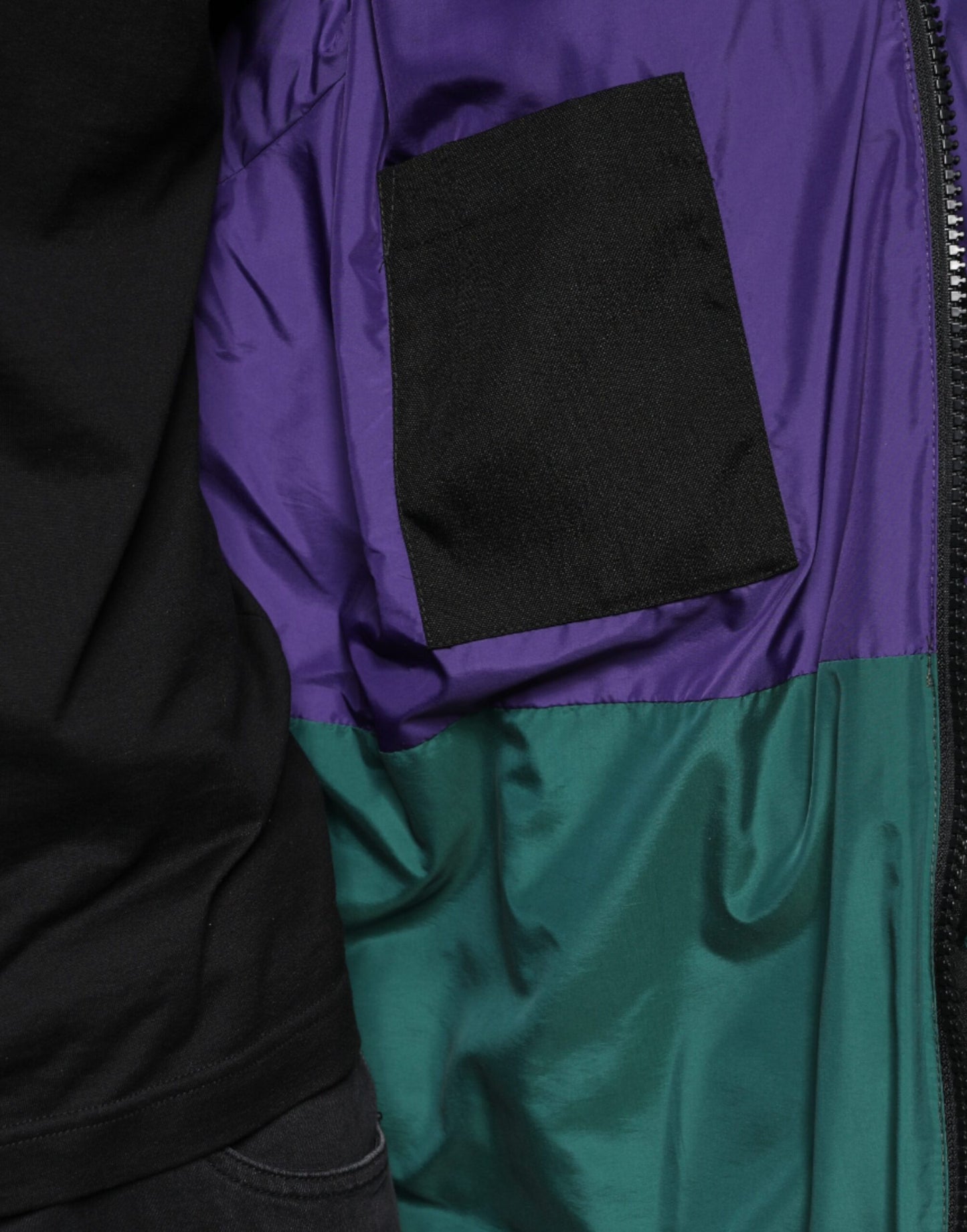 Dolce &amp; Gabbana – Schwarze Pufferjacke aus Nylon für Herren mit durchgehendem Reißverschluss