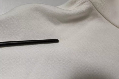 Dolce &amp; Gabbana Weiß Logo Kapuzenpullover Männer Sweatshirt Pullover