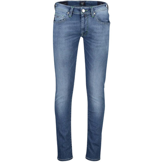 Tramarossa Blue Cotton Men Jeans
