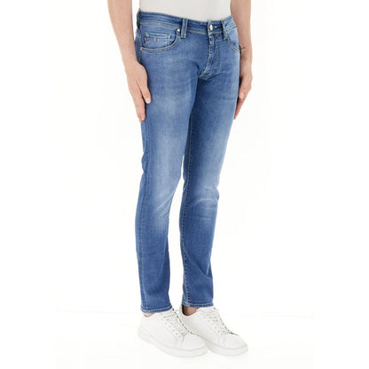 Tramarossa Blaue Baumwolljeans für Herren