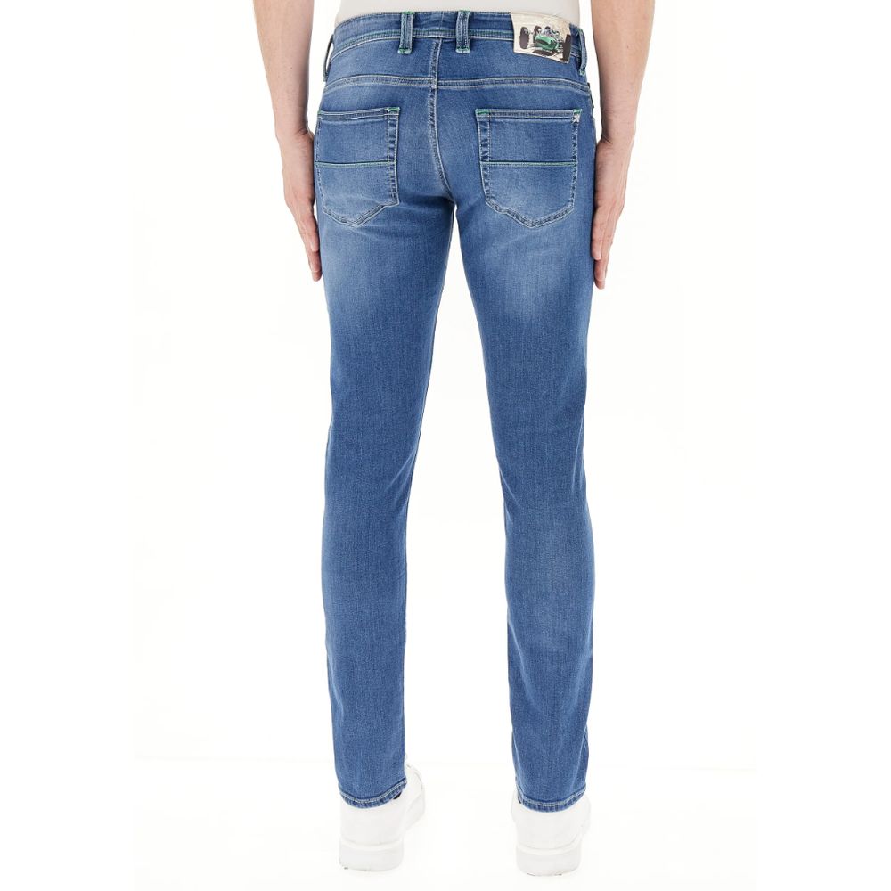 Tramarossa Blaue Baumwolljeans für Herren