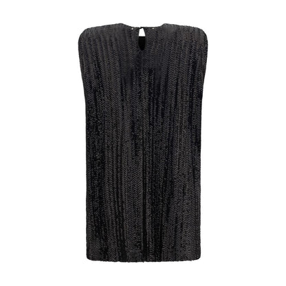 Schwarzes Cocktailkleid aus Polyester von Golden Goose