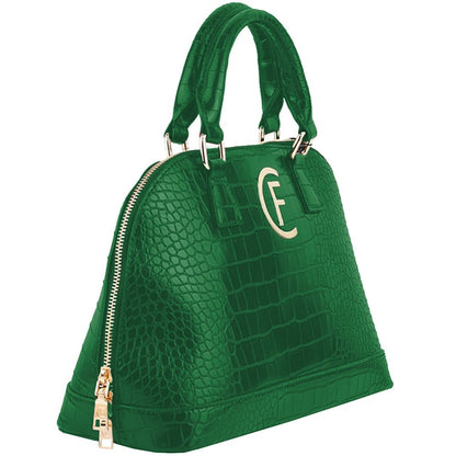 CRISTINAEFFE Grüne Polyethylen-Handtasche